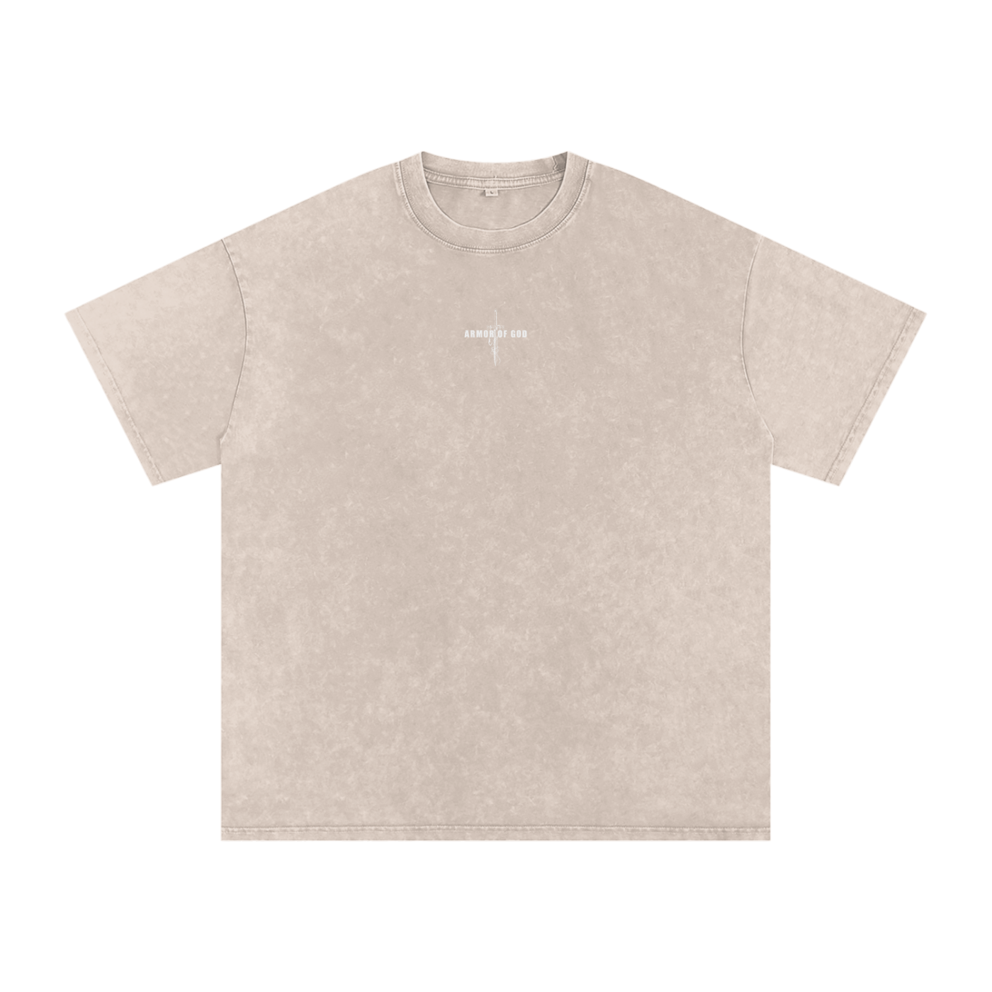 Essentials snow washed tee