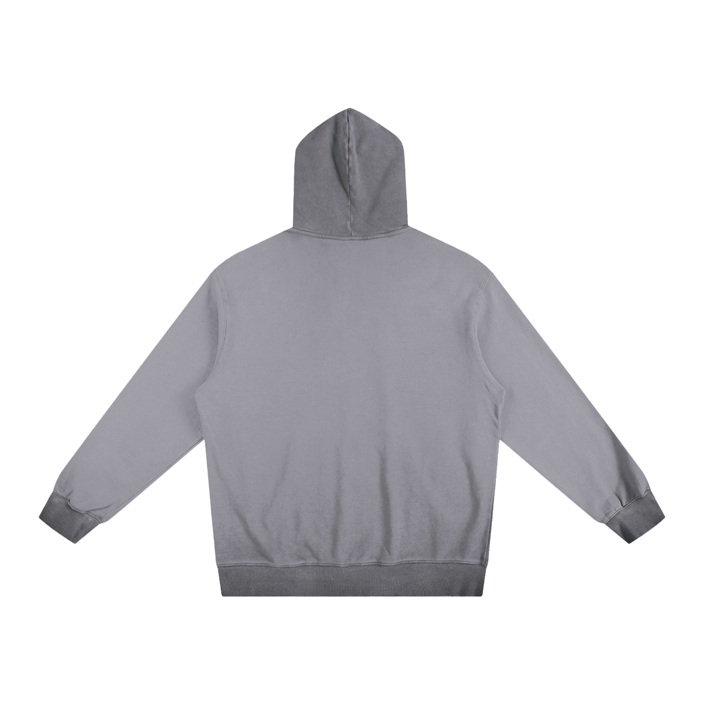 Ombre stone washed special hoodie